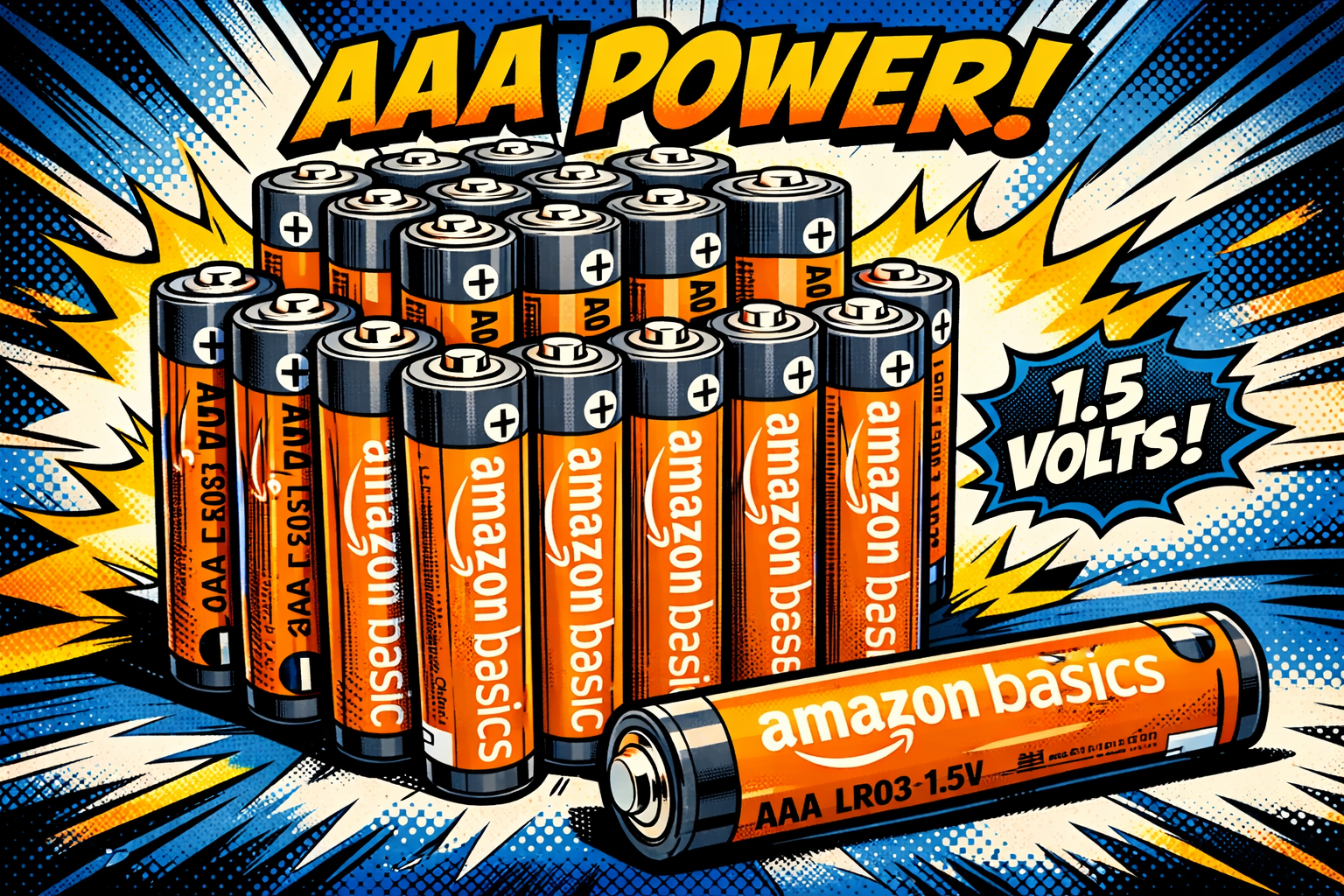 Amazon単四アルカリ電池