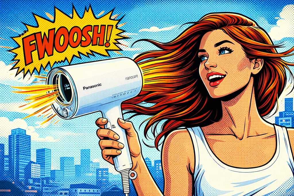 パナソニックのドライヤーEH-NA0J-W