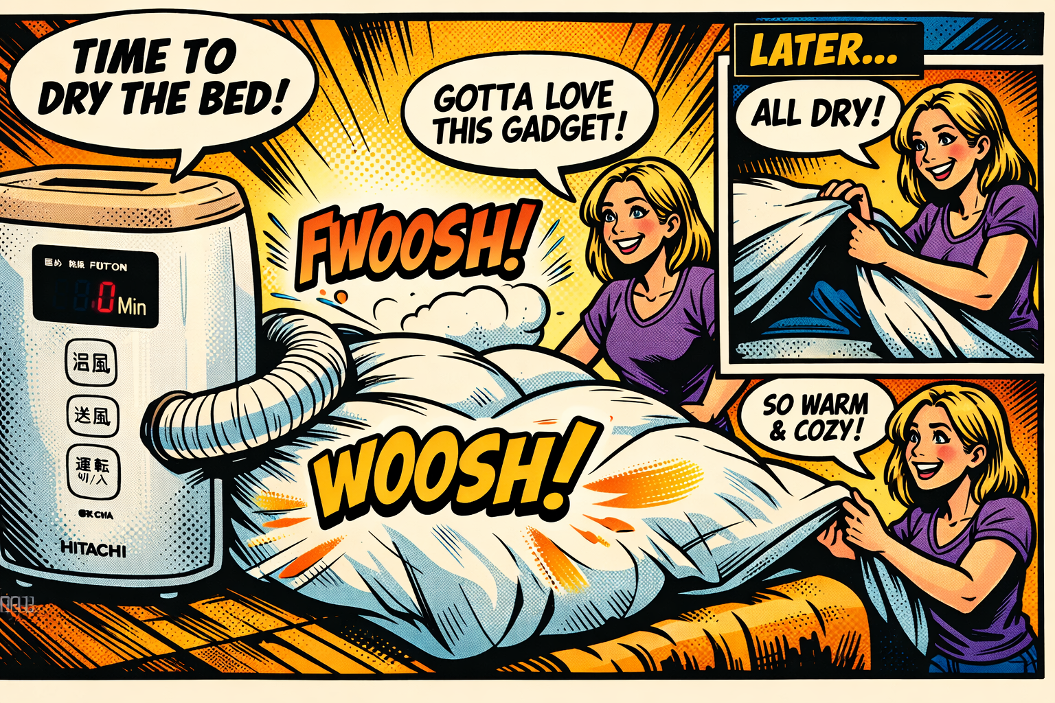 日立ふとん乾燥機