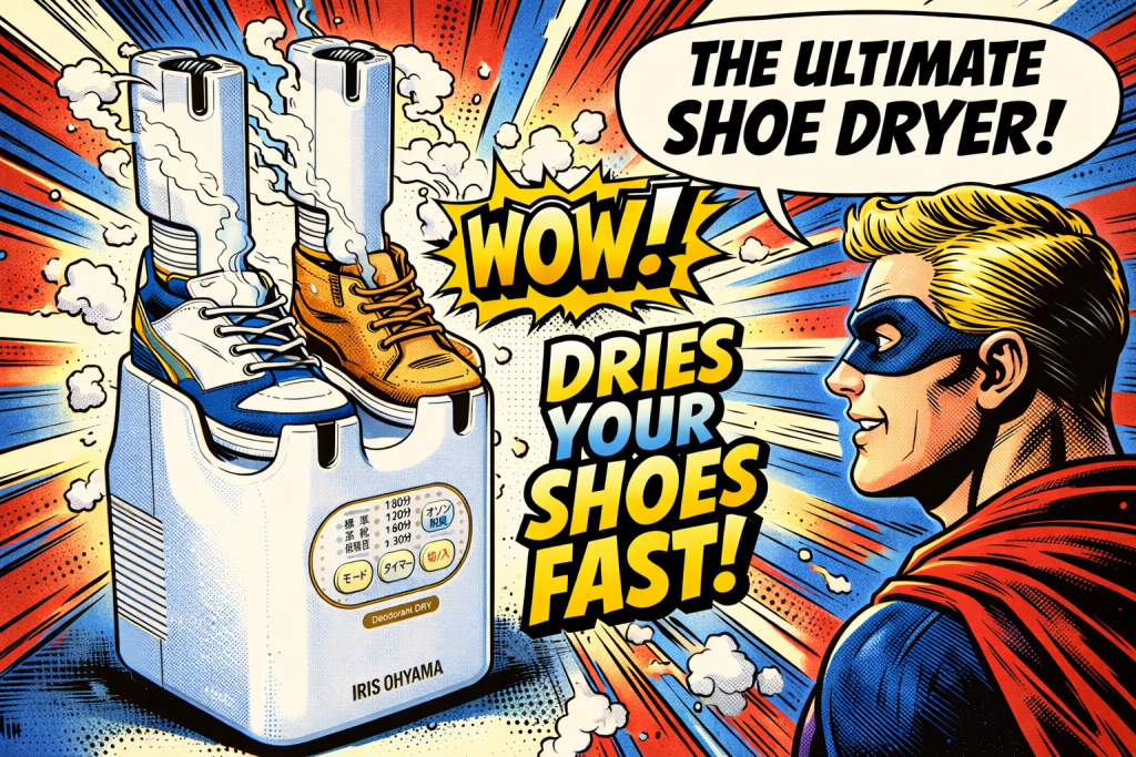 アイリスオーヤマの靴乾燥機