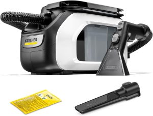 カーペットの奥まで洗える家庭用リンスクリーナーはケルヒャーSE3だ